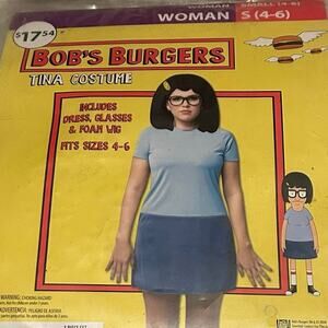 Bobs Burgers Tina Costume Cosplay - SMALL (4-6)